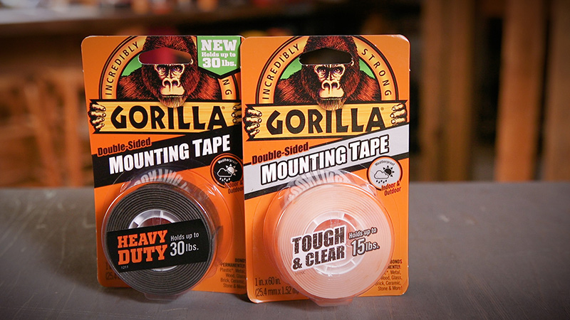 Lot Of 2 Gorilla Heavy Duty Mounting Double-Sided Tape 30 lbs 1 x 60 New