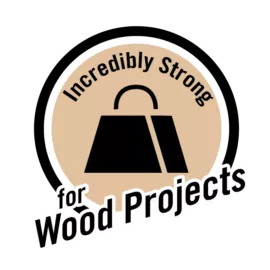 Incredibly strong for wood projects