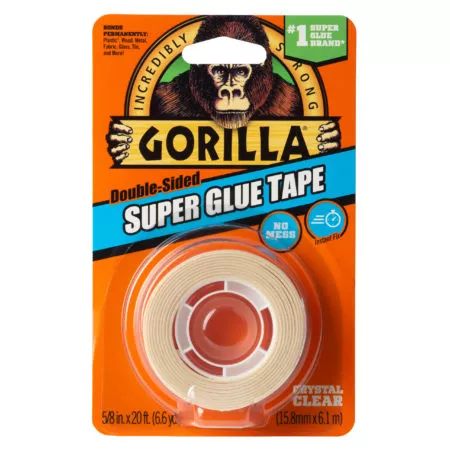 Gorilla Double-Sided Super Glue Tape - 5/8 in. x 20 ft.
