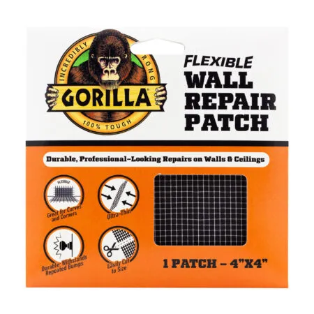 Gorilla Flexible Wall Repair Patch - 4