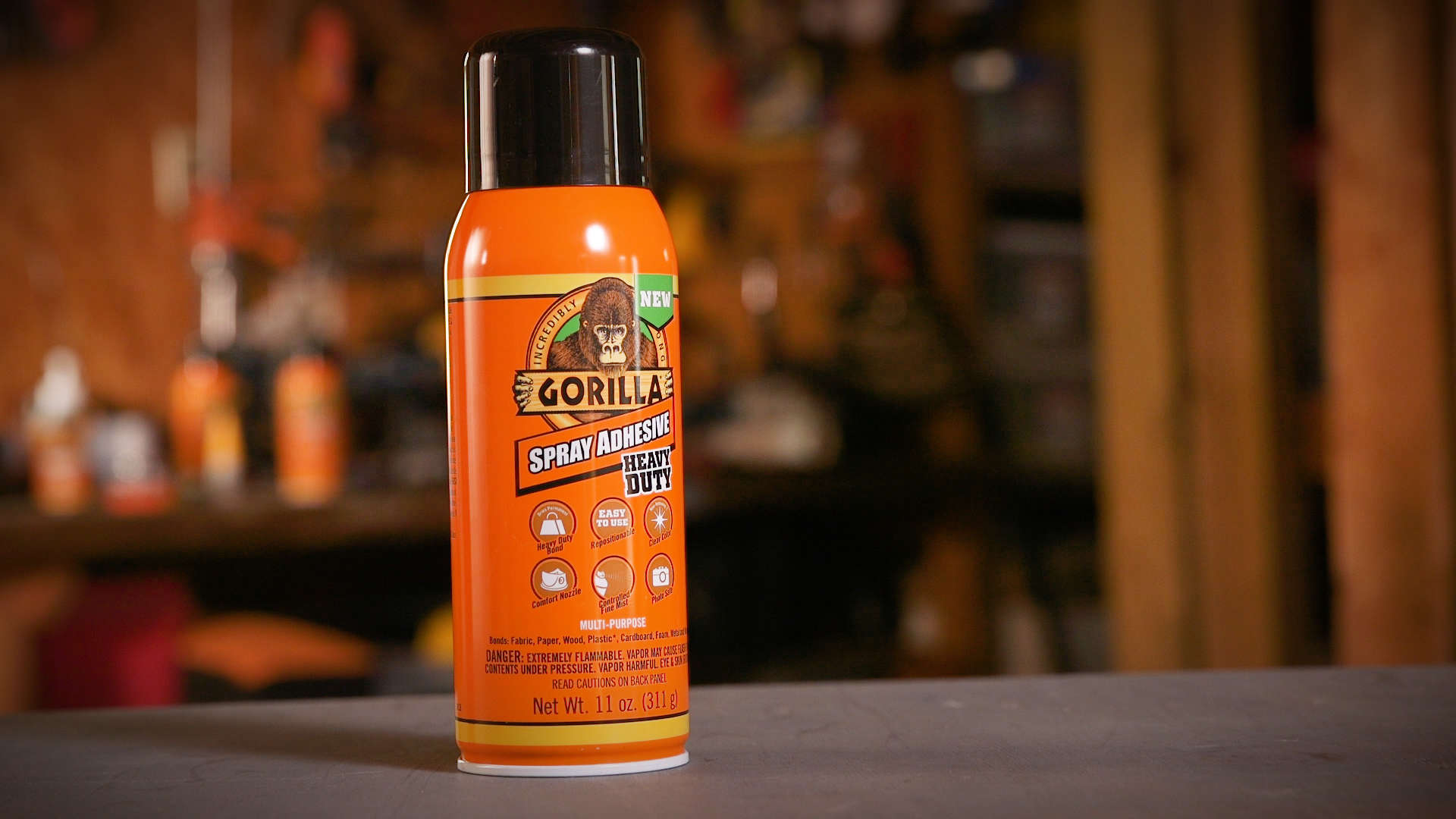 Gorilla Wood Glue Spray Heavy Duty 