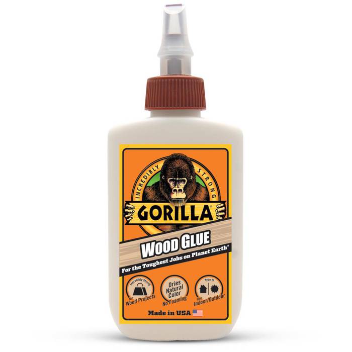 what does gorilla wood glue not stick to? 2