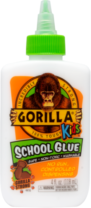 Gorilla Kids Disappearing Purple Glue Sticks Two 6 Gram Sticks (Pack of 1)  1 - Pack